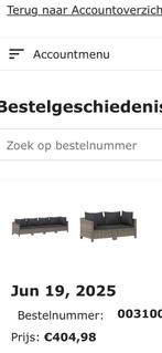 Tuinbanken in verpakking, Ophalen of Verzenden, Nieuw