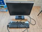 Gratis HP LA2205wg monitor en HP toetsenbord, Computers en Software, Ophalen, Zo goed als nieuw, Onbekend