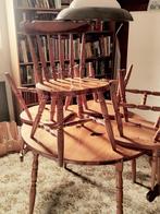 Eettafel met 4 stoelen, Ophalen, Rond, Vier personen, 100 tot 150 cm