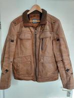 Mooie leren jas, heren, maat 52, Maat 52/54 (L), Bruin, Ophalen of Verzenden, Donar