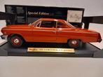 Chevrolet Bel Air sedan rood 1962 Maisto metal 1:18 KRD, Hobby en Vrije tijd, Modelauto's | 1:18, Ophalen of Verzenden, Zo goed als nieuw