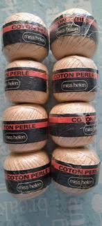 Miss Helen Katoen Garen - Coton Perle 8 bollen, Hobby en Vrije tijd, Breien en Haken, Ophalen of Verzenden, Nieuw, Breien of Haken