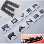 Carbon 3D chroom chrome RANGE ROVER sticker embleem set, Ophalen of Verzenden, H, H, H