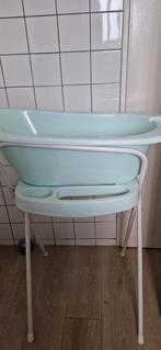 Mintgroen babybadje met toebehoren, Kinderen en Baby's, Badjes en Verzorging, Ophalen, Zo goed als nieuw, Badje, Standaard