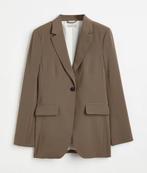 Dames blazer H&M, taupe maat 46, Ophalen of Verzenden, Zo goed als nieuw, Maat 46/48 (XL) of groter, Bruin