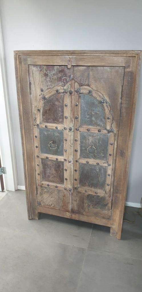 India kast, h 130 cm, Antiek en Kunst, Antiek | Meubels | Kasten, Ophalen