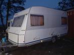 Gezins Caravan van Dethleffs in zeer nette staat !!, Treinzit, Dwarsbed, Particulier, Dethleffs