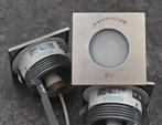 Set van 3 inbouwspots vierkant merk Massive, Gebruikt, Led, Metaal of Aluminium, Ophalen of Verzenden
