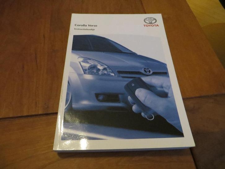 Nieuw instructieboek Toyota Corolla Verso 2006 incl. audio, Auto diversen, Handleidingen en Instructieboekjes, Ophalen of Verzenden