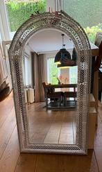 Spiegel barok zilver, Huis en Inrichting, Woonaccessoires | Spiegels, Ophalen, Zo goed als nieuw, 75 tot 100 cm, Overige vormen