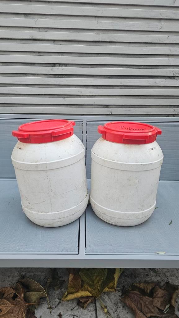 Talamex Waterdichte Container, Tuin en Terras, Regentonnen, Gebruikt, Kunststof, Minder dan 75 liter, Ophalen of Verzenden