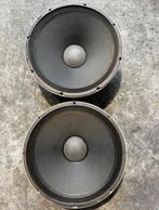 EV losse speakers 15inch 2x, Overige merken, Ophalen of Verzenden, Zo goed als nieuw, 120 watt of meer