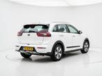 Kia Niro 1.6 GDi Hybrid Automaat DynamicLine | Half leder |, Gebruikt, Lichtsensor, Leder en Stof, Wit