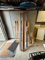 Twee persoons houten ikea bed, Huis en Inrichting, Ophalen, Tweepersoons, Zo goed als nieuw, 200 cm