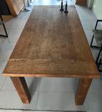 Teak eettafel 180x90, Huis en Inrichting, Tafels | Eettafels, Ophalen, Gebruikt, Teakhout, 50 tot 100 cm