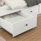 Hemnes IKEA Bed met lades, Huis en Inrichting, Slaapkamer | Bedden, Ophalen, 90 cm, Eenpersoons, Wit