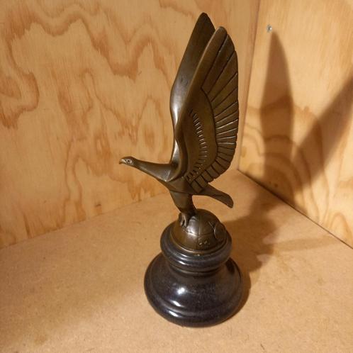 bronzen Vogel  van C.Brau, Antiek en Kunst, Antiek | Koper en Brons, Brons, Ophalen of Verzenden