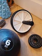 Set dumbels, slambal, roller, kettelbel, Sport en Fitness, Ophalen, Zo goed als nieuw, Buik