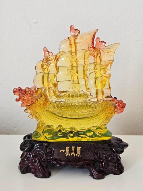 Feng Shui Draak Rijkdom schip, Huis en Inrichting, Woonaccessoires | Overige, Zo goed als nieuw, Ophalen of Verzenden