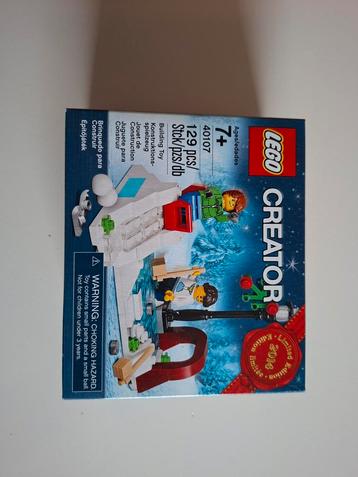 LEGO 40107 Winter Skating Scene - Limited Edition beschikbaar voor biedingen
