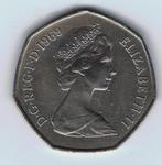 22-689 Engeland 50 pence 1969, Verzenden, Overige landen, Losse munt