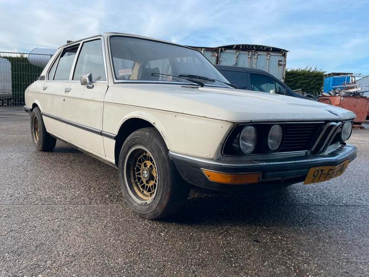 BMW 5-Serie 2.5 525 1975, Auto's, BMW, Particulier, 5-Serie, Benzine, Sedan, Handgeschakeld, Origineel Nederlands, Overige kleuren