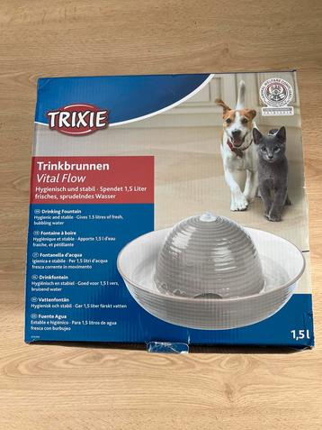 Trixie drinkfontein beschikbaar voor biedingen