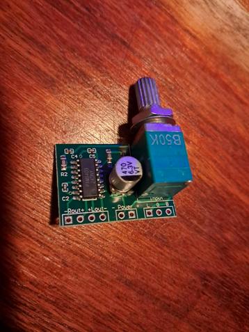 Versterker Module met Volume Regelaar beschikbaar voor biedingen