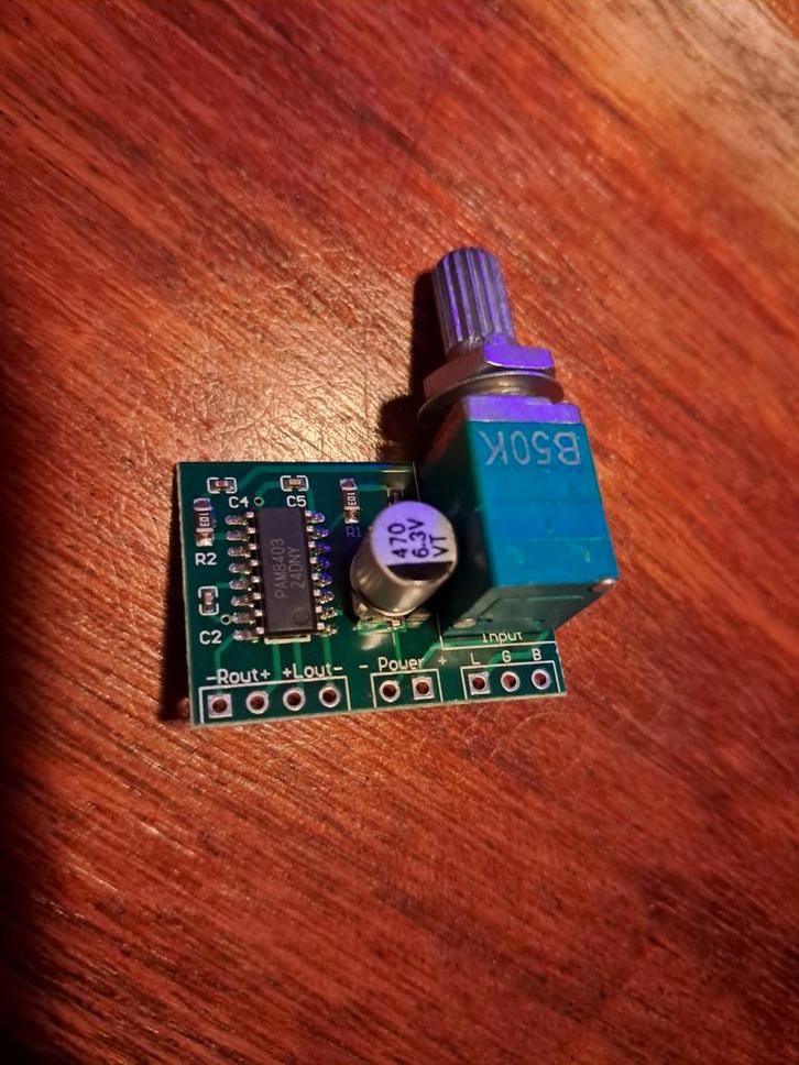 Versterker Module met Volume Regelaar, Muziek en Instrumenten, Effecten, Gebruikt, Volume, Overige typen, Ophalen of Verzenden