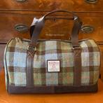 Schotse Harris Tweed weekendtas MacLeod Blue, 40 tot 60 cm, Ophalen of Verzenden, Info@hetlijstjevanbrocante.nl, Westdijk 41 3241 GT Middelharnis
