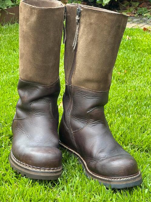 Zeer mooie Meindl laarzen 5,5 = 38, Kleding | Dames, Schoenen, Zo goed als nieuw, Hoge laarzen, Bruin, Ophalen of Verzenden
