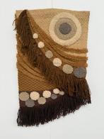 Jaren 70 hangend tapijtje, wall art vintage seventies, Ophalen