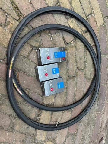 Nieuwe fietsbanden set 23-540 (24x1) – Merk Kenda & Schwalbe beschikbaar voor biedingen