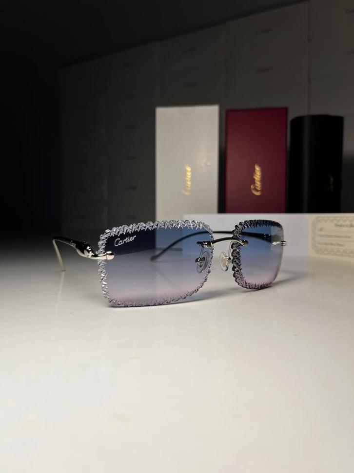 Cartier bril panthera daimond cut, Sieraden, Tassen en Uiterlijk, Zonnebrillen en Brillen | Heren, Nieuw, Bril, Ophalen of Verzenden