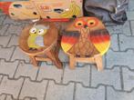 2 krukjes zeer stevig, Ophalen of Verzenden, Zo goed als nieuw, Hout