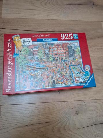 Puzzel Cities of the world Amsterdam 1000 stukjes beschikbaar voor biedingen