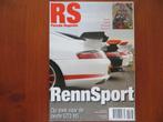 RS Porsche Magazine 6 2011 RennSport: GT3 RS, 911 Carrera, Boeken, Ophalen of Verzenden, Nieuw, Porsche