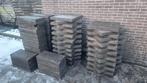 Gratis betontegels 60x60x6 cm - ca 70-80 stuks, Ophalen, Gebruikt, Beton, Terrastegels