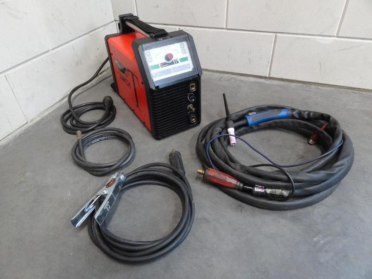 Tig lasapparaat Lorch T 220 DC Puls 230 volt in nette staat, Doe-het-zelf en Verbouw, Gereedschap | Lasapparaten, Zo goed als nieuw