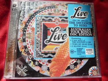 LIVE - 2CD Distance To Here (special Australia Edition) beschikbaar voor biedingen