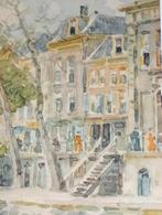 Herman Bogman Junior (1890-1975) Aquarel Utrecht?, Antiek en Kunst, Ophalen of Verzenden