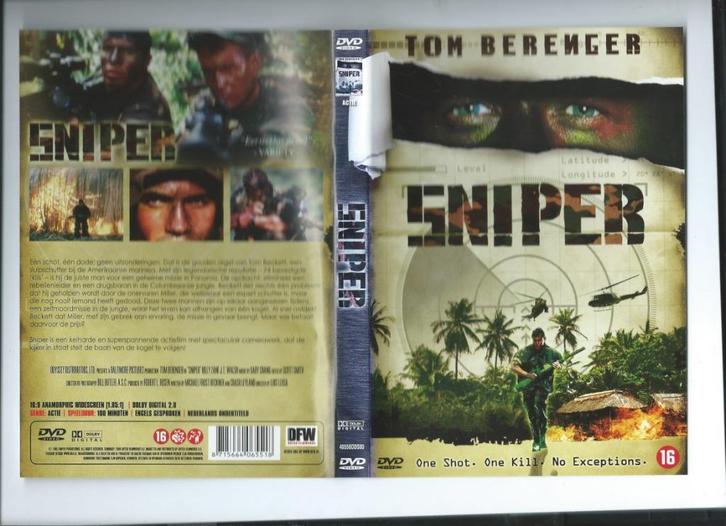 snipper, Cd's en Dvd's, Dvd's | Actie, Zo goed als nieuw, Actie, Vanaf 16 jaar, Ophalen of Verzenden