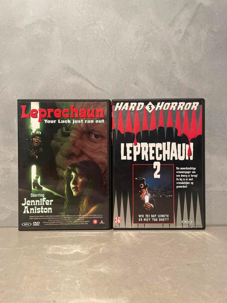 Leprechaun 1 & 2 DVD set - Horror Klassiekers!, Cd's en Dvd's, Dvd's | Horror, Zo goed als nieuw, Gore, Boxset, Vanaf 16 jaar