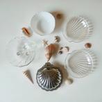 Schelpvormige Franse schaaltjes, Huis en Inrichting, Keuken | Servies, Ophalen of Verzenden, Effen, Glas, Schaal of Schalen
