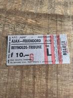 Ajax - Feyenoord ticket 1971/1972, Verzamelen, Ophalen of Verzenden