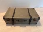 Vintage Koffer met Slot, Sieraden, Tassen en Uiterlijk, Koffers, Overige materialen, Gebruikt, 45 tot 55 cm, Slot