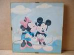 adv10159 mickey minnie schilderijtje 2, Ophalen, Mickey Mouse, Gebruikt, Overige typen