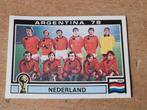 Panini WK 1978 Nederlands Elftal World Cup Story, Ophalen of Verzenden, Zo goed als nieuw, Sticker