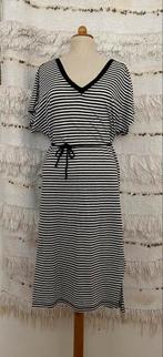 Summum linnen jurk mt XL, Kleding | Dames, Jurken, Summum, Verzenden, Zwart, Maat 42/44 (L)