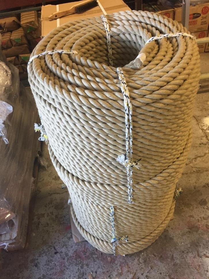 TOUW SPLEITEX 10mm rollen a 220mtr., Watersport en Boten, Accessoires en Onderhoud, Nieuw, Lijn of Blok, Ophalen